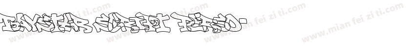 Baystar Script PERSO字体转换